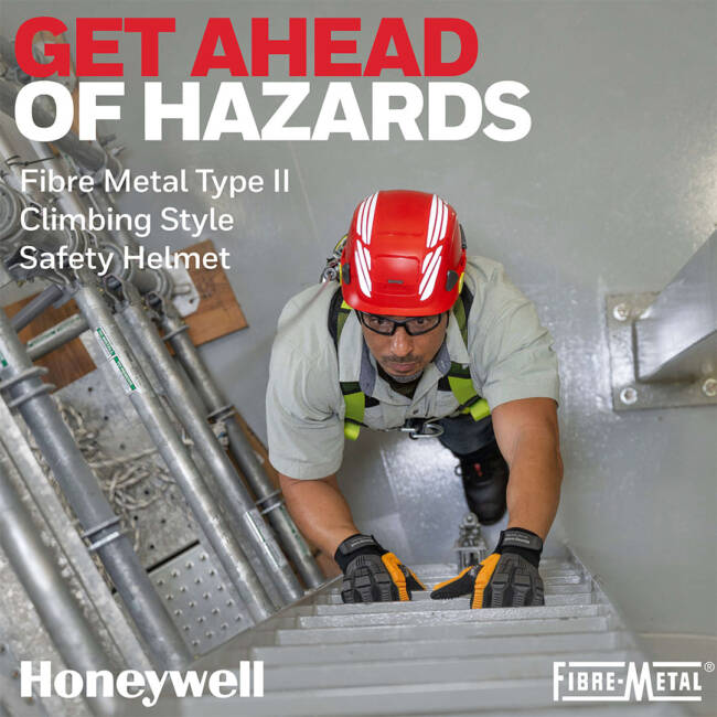 Honeywell Fibre-Metal Safety Helmet